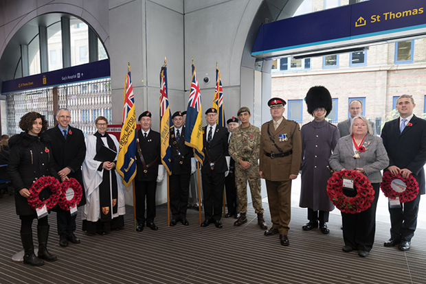 Network Rail South East remembers the fallen